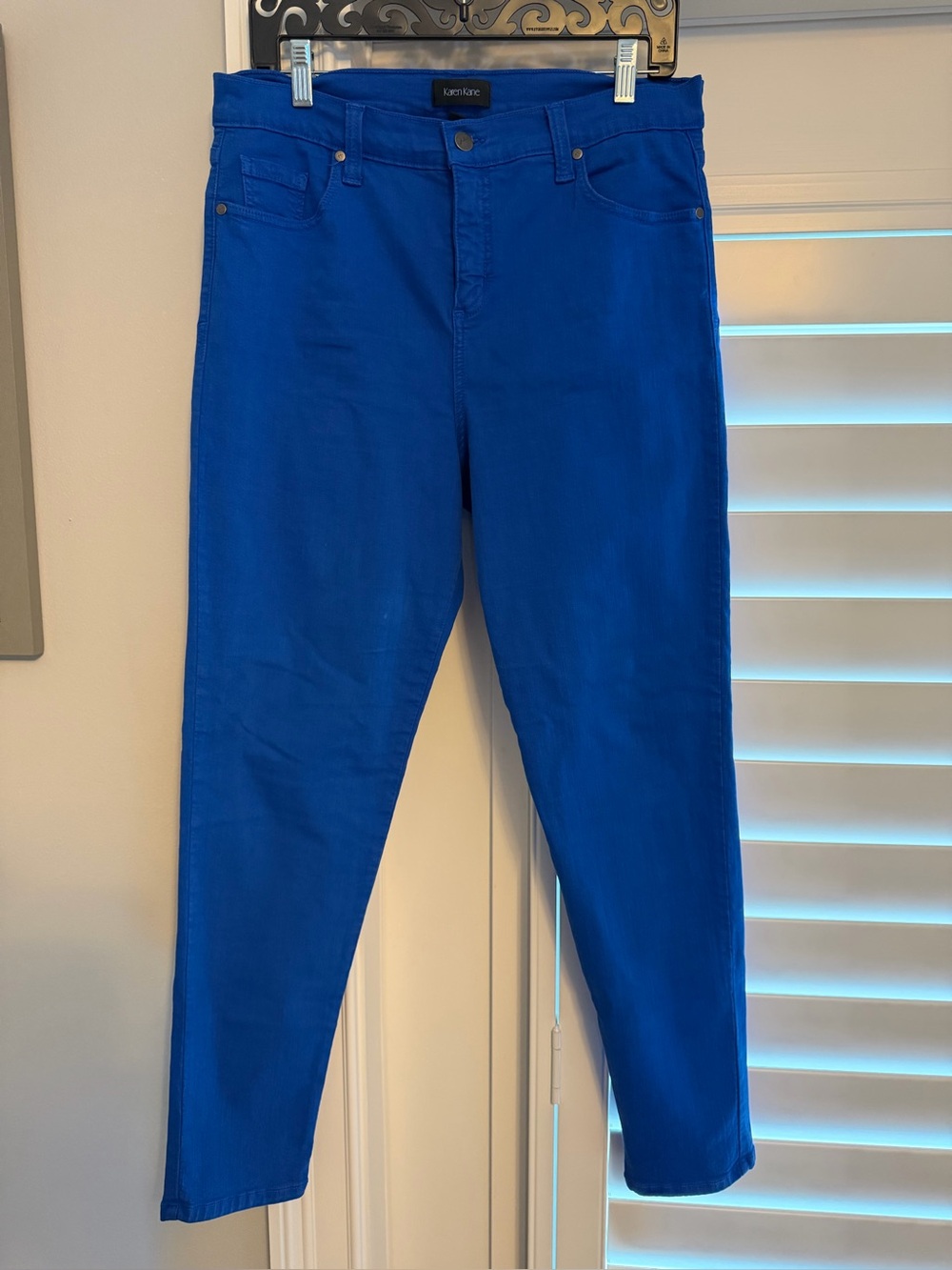 Karen Kane Women’s Slim Jean in Cobalt Blue - Size 14